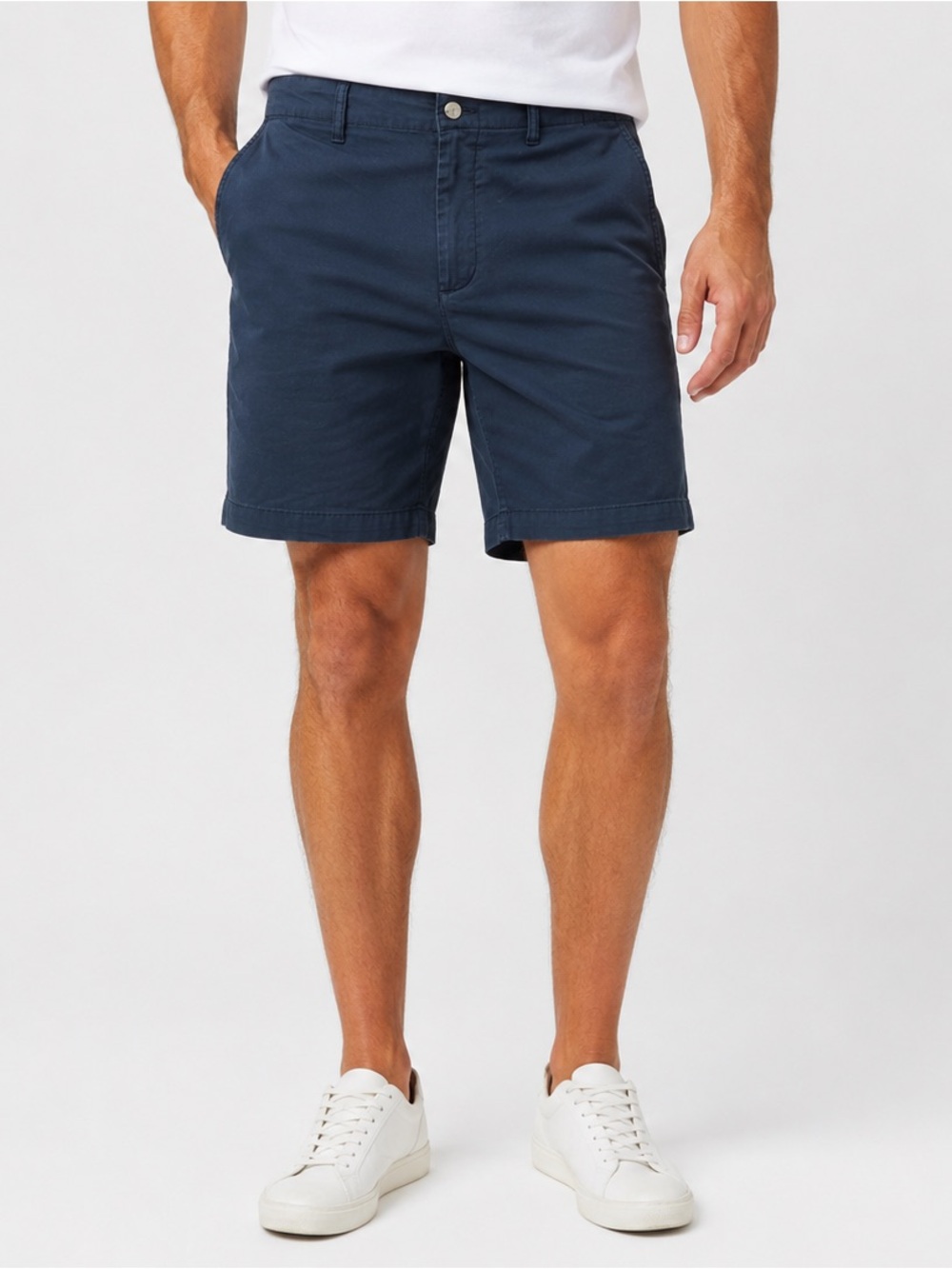 Slate & Stone Cotton Nylon Easy Short Dark Navy 7" Inseam Men's Size 33 Waist